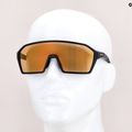 Bicycle goggles Alpina Ram Q-Lite V black  matt/red mirror 7