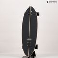 Carver C7 Raw 31.75" CI Black Beauty surfskateboard 2019 Complete white and black C1013011020 11
