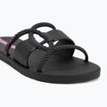 Ipanema Diversa Slide black/lilac women's flip-flops 7
