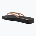 Women's flip-flops Ipanema Bossa Soft V black/gold 3