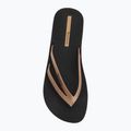 Women's flip-flops Ipanema Bossa Soft V black/gold 5