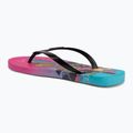 Women's flip-flops Ipanema Graffiti V pink/black/blue 3