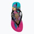 Women's flip-flops Ipanema Graffiti V pink/black/blue 5