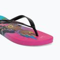 Women's flip-flops Ipanema Graffiti V pink/black/blue 7