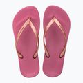 Women's flip-flops Ipanema Anat Tan lilac/metallic pink 2