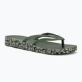 Women's flip-flops Ipanema Bossa Soft V green/gold