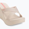 Women's slides Ipanema High Fashion II Slide beige/glitter/pink 7