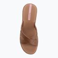 Women's slides Ipanema High Fashion II Slide brown/glitter/pink 5
