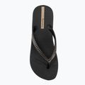 Women's flip-flops Ipanema Mesh XI Plat black/black/gold 5