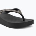 Women's flip-flops Ipanema Mesh XI Plat black/black/gold 7