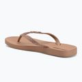 Women's flip-flops Ipanema Anatomica Lolita brown/glitter brown 3