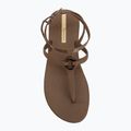 Women's sandals Ipanema Atena brown/yellow 5