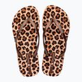 Women's flip-flops Ipanema Animal Print beige/bronze/bronze 2