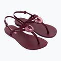 Women's sandals Ipanema Classic Dreamy burgundy/burgundy/metallic