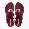 Women's sandals Ipanema Classic Dreamy burgundy/burgundy/metallic 2