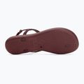 Women's sandals Ipanema Classic Dreamy burgundy/burgundy/metallic 4