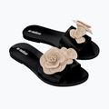 Women's slides Melissa Babe Petals Ad black/beige