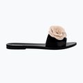 Women's slides Melissa Babe Petals Ad black/beige 2