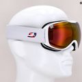 Julbo Pioneer white/pink/flash pink ski goggles J73119109 10