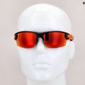 GOG Steno matt black/orange/polychromatic red cycling glasses E540-4 8