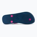Ipanema Clas Brasil II women's flip flops in navy blue and pink 80408-20502 5