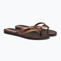 Ipanema Bossa brown women's flip flops 82067-20093 4