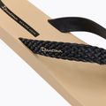 Ipanema Soul women's flip flops beige and black 26362-20837 7