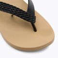 Ipanema Soul women's flip flops beige and black 26362-20837 8
