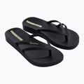 Women's Ipanema Bossa Soft V black flip flops