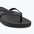 Women's Ipanema Bossa Soft V black flip flops 7
