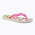 Havaianas Top Animals women's flip flops beige H4132920