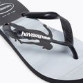 Men's Havaianas Hype flip flops black H4127920 7