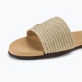 Women's Havaianas You Malta Metallic golden slides 7