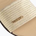 Women's Havaianas You Malta Metallic golden slides 13