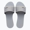 Women's slides Havaianas You Malta Metallic ice grey 10