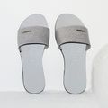 Women's slides Havaianas You Malta Metallic ice grey 16