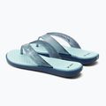 Women's RIDER Aqua IV Fem blue-green flip flops 83328-AD469 3
