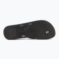Women's Ipanema Bossa Soft V black/silver flip flops 4