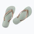 Ipanema women's flip flops Anat Tan green/gold 2