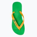 Men's Ipanema Clas Brasil II AD green/yellow flip flops 5