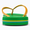 Men's Ipanema Clas Brasil II AD green/yellow flip flops 6