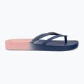 Women's Ipanema Bossa Soft C navy blue and pink flip flops 83385-AJ188 2
