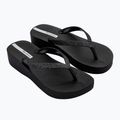 Women's Ipanema Mesh Chic Plat black/glitter black flip flops