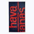 Havaianas Logo towel XL navy / red