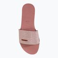 Women's Havaianas You Malta Metallic crocus rose slides 5