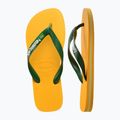 Havaianas Brasil Logo flip flops pop yellow 11