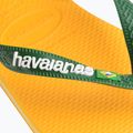 Havaianas Brasil Logo flip flops pop yellow 12