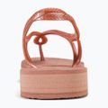 Women's Havaianas Luna Flatform crocus rose sandals 6