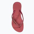 Women's Havaianas Slim Sparkle II flip flops pau brasil 5