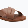Women's Havaianas Aqua rust flip-flops 7
